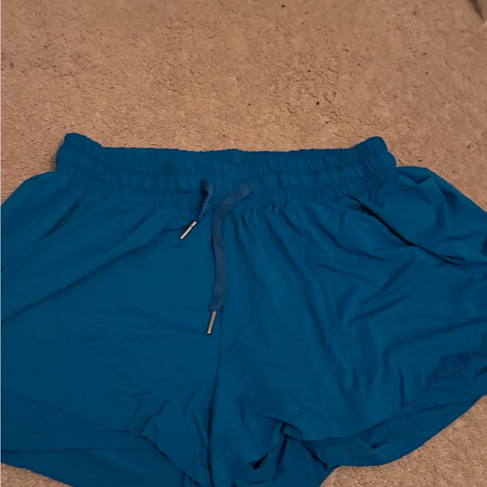 Blue Athletic flows Shorts